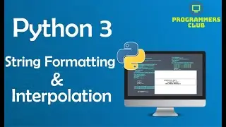 6. python string formatting | python basic| python f-string | python django tutoral | django course