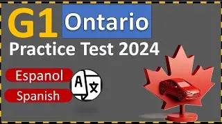 G1 Practice Test in Spanish 2024 Test G1 Ontario en Español