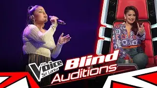 Sandunika Sewwandi | Shaheena (ෂහීනා) | Blind Auditions | The Voice Sri Lanka