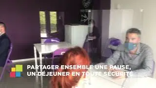 Parois de protection en Plexiglas sur-mesure par Reprocolor