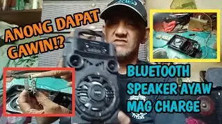 BLUETOOTH SPEAKER REPAIR | AYAW MAG CHARGE | NO POWER | TUTORIAL | toto mhel tv