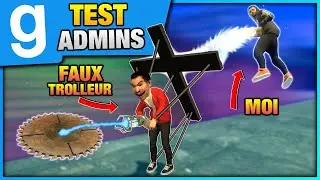 TEST MES ADMINS - Je HACK le PC d'un Joueur - Gmod DarkRP