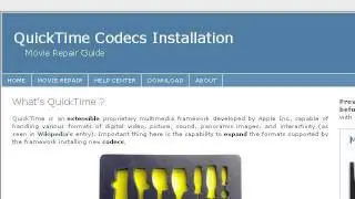 How-To Install Quicktime Components