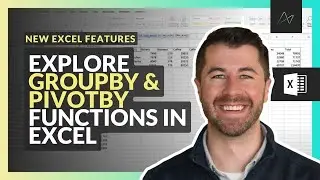 Explore GROUPBY and PIVOTBY Functions in Excel (NEW EXCEL FEATURES!)