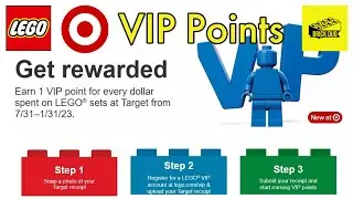 Earn LEGO VIP Points for Purchases at Target