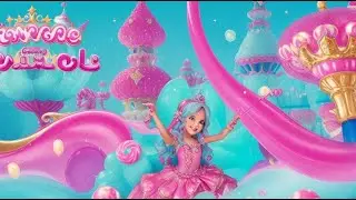 cartoon video Bubblegum Princess and the Candy Castle story for kids