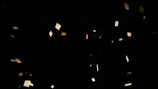 Green screen | golden confetti | Footage | Download | №296