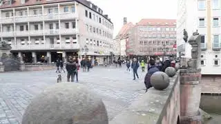 Дарё дар дохили шаҳри Нюрберг