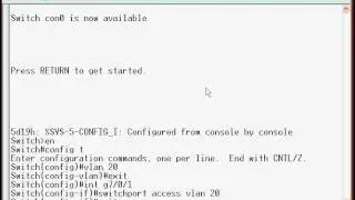 Creating VLAN's on Cisco L3 switch