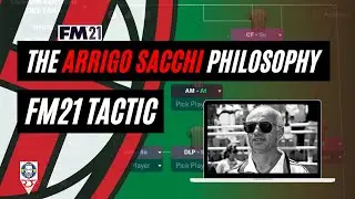 CHAMPIONS! The Arrigo Sacchi Philosophy FM21 Tactic | Best Football Manager 2021 Tactics
