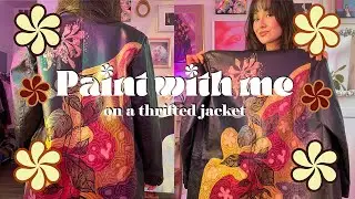 PAINT THRIFT TALK | Ep.1 Painting, Thrift Girlie & Life Lessons