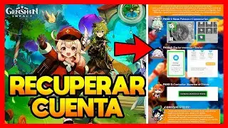 ✅COMO RECUPERAR MI CUENTA DE GENSHIN IMPACT