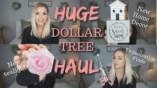 HUGE  Dollar Tree Haul!| NEW Finds I'm LOVING 🙌🏼😍