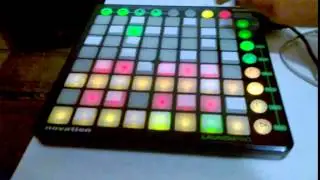 BITWIG - LAUNCHPAD STEP SEQUENCER -- DRUM--