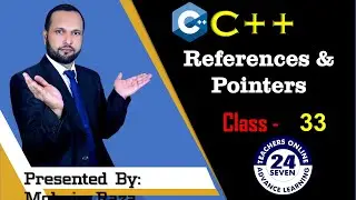 CS201 Short Lecture - 33 | VU Short Lecture | References and Pointers in (Urdu / Hindi)