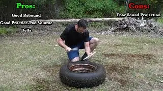Drumming on a Tire