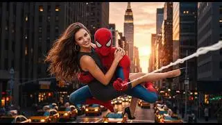 Spider-Man Falls in Love with a Mysterious Girl 💘 | A Love Story Beyond Masks