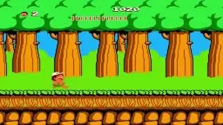 Adventure Island NES -Area 1 Round 1