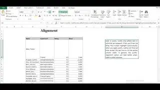 Chapter 3 | Alignment of Text in Excel | Format Cell | Excel Beginners | Rohit Narang