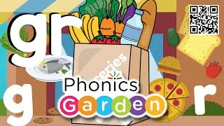 GR Blend | Simple Singing Phonics | Letter Blend Sounds | Phonics Garden