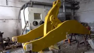 Ремонт стрелы фронтального погрузчика CAT 966H
