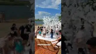 Пенная вечеринка на турбазе Параллель