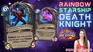 Rainbow Starship Death Knight 🛸 The Great Dark Beyond 🪐Early Access Sneak Peek☄️My game vs Revolltzz