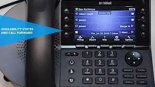 480 & 485 Phone: Availability States and Call Forward