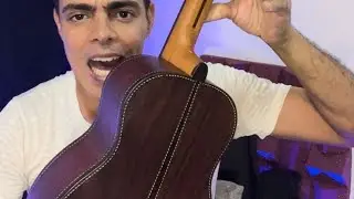 Rifa / Cavaco em Jacarandá e Pinho + case bag + captador + frete grátis -