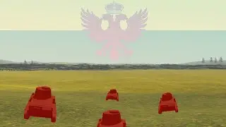 Largest Trench Defense vs Hord of Tank in Ravenfield!