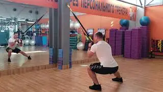 Тренировка для начинающих с ТRX петлями