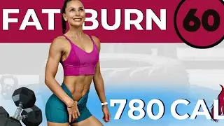 60-MIN METABOLIC HIIT WORKOUT CHALLENGE (60 exercises + 10 natural ways to suppress appetite, abs)