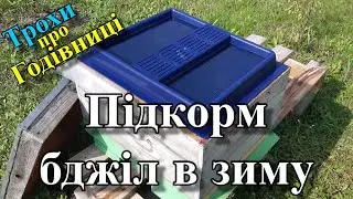 Підкорм бджіл в зиму / Трохи про годівниці