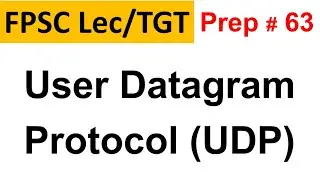 User Datagram Protocol (UDP) in Computer Networking | UDP Protocol vs TCP Protocol | UDP Features