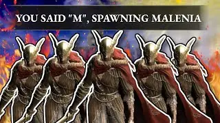 Elden Ring But Malenia Spawns Every Time I Say "M"