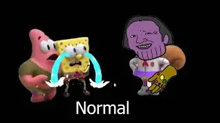 9 MORE SpongeBob 3D Mega Epic Slap THANOS Sound Variations in 41 Seconds