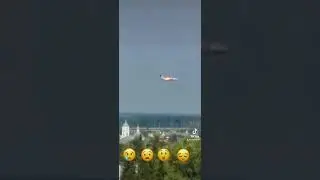 Самолет упал