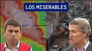 Los miserables de Feijóo y Mazón, mienten, borran mensajes que los comprometen.