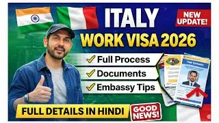 Italy Paper Open Breaking News 🚨 | Italy Visa 2026 Full Guide ItalyVisa #ItalyWorkPermit #ItalyPaper
