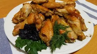 Куриные крылышки в духовке/Chicken wings in the oven