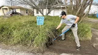 Woman is in a NURSING HOME and the city POSTED THIS NOTICE in her yard