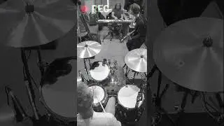 Recording "Shake it" - track 7 from our new album "Downtown"  #music #retro