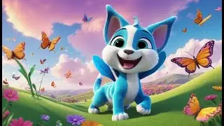 Xerus Tails Go Flick Flick Flick | English Nursery Rhyme | Kids Songs | Baby Music