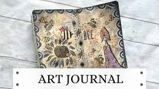 ART JOURNAL - Beekeeper Queen 🐝🐝🐝