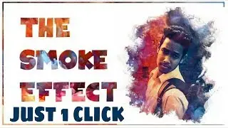 Smoke effect editing with photo lab