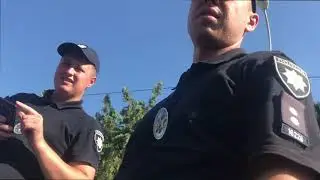 Как полиция  лицензию на такси проверяла. Патрульная полиция Харькова