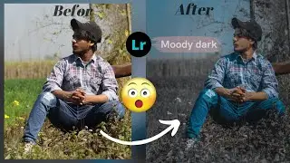 Lightroom editing | Moody dark tone || Lightroom Presets - dark | Moody Tone Presets | #lightroom
