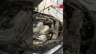 Правильная мойка двигателя камри v70