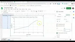 Making a Graph in Google Sheets