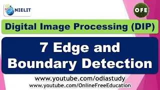 DIP 7 Edge and Boundary Detection